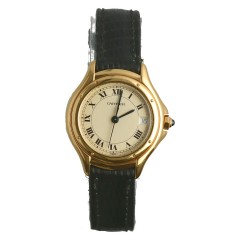 Cartier Cougar Ronde 18Krt. goud