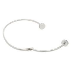 18Krt. Witgouden armband met Briljant 0.76 Ct