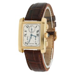 Cartier Tank Chronoflex 18Krt. goud