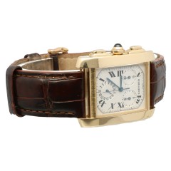 Cartier Tank Chronoflex 18Krt. goud