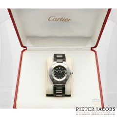 Cartier Autoscaph 21 Staal 37mm