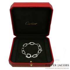 Witgouden Cartier Armband met Briljant.