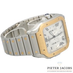 Cartier Santos de Cartier goud/staal Ref. W2SA0008