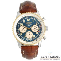 Breitling Navitimer 92 goud/staal Ref. D30022