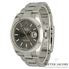 Rolex Datejust 41 ref: 126300 Dark Rhodium