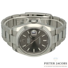 Rolex Datejust 41 ref: 126300 Dark Rhodium