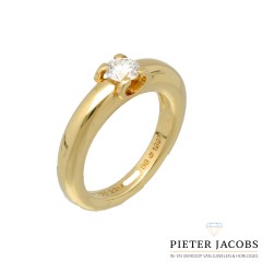 Cartier ring met Briljant 0.40 Ct