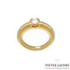 Cartier ring met Briljant 0.40 Ct