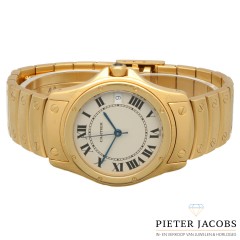 Cartier Santos Galbee Ronde 18Krt. 