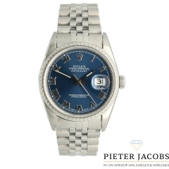 Rolex Datejust 36 Blue/Roman Ref. 16220