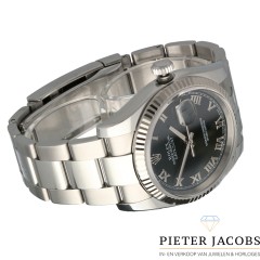 Rolex Datejust 36mm Black Roman Dial, Full set