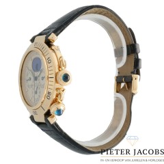 Cartier Pasha Seatimer Calendar Moonphase 18K. Goud 