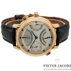 Maurice Lacroix Masterpiece Retrograde 18Krt. Goud