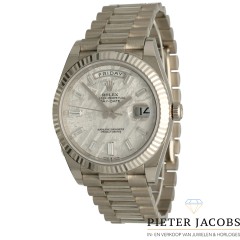 Rolex Day-Date 40 Meteorite-Baguette Ref.228239