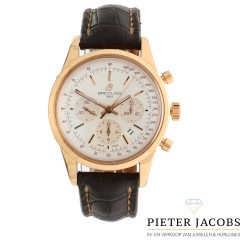 Breitling TransOcean Chronograaf 18K. Rosegoud