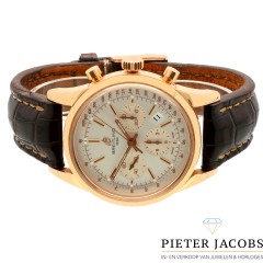 Breitling TransOcean Chronograaf 18K. Rosegoud