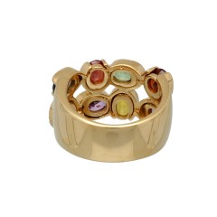 18 krt gouden cocktail-ring. Designer 