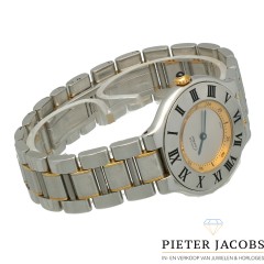 Cartier 21 Must de Cartier Goud/Staal