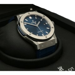 Hublot Classic Fusion Blue Titanium 45mm 