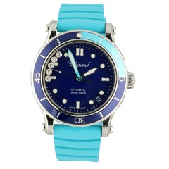 Chopard Happy Ocean Automatic Steel Diamonds Blue Dial 40mm