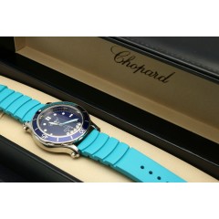 Chopard Happy Ocean Automatic Steel Diamonds Blue Dial 40mm