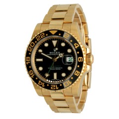 Rolex Gmt-master II Ref.116718LN 18K. Yellow Gold 