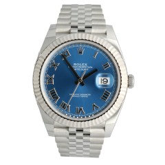 Rolex Datejust 41 Jubilee Ref.126334 Blue Roman Dial