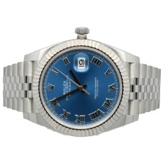 Rolex Datejust 41 Jubilee Ref.126334 Blue Roman Dial
