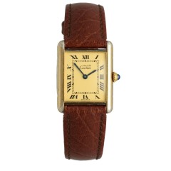 Cartier Tank Vermeil Quartz Ref. 590005