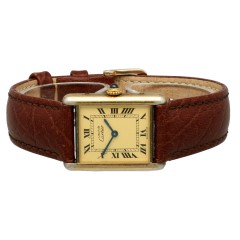 Cartier Tank Vermeil Quartz Ref. 590005