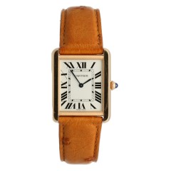 Cartier Tank Solo Goud/Staal '20