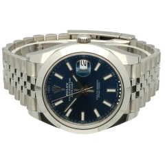 Rolex Datejust Jubilee Blue Dial Ref:126300.Nieuw 9/2020