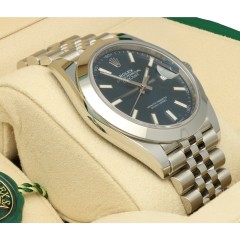 Rolex Datejust Jubilee Blue Dial Ref:126300.Nieuw 9/2020