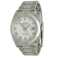 Rolex Datejust 36 White Roman Ref.126200 