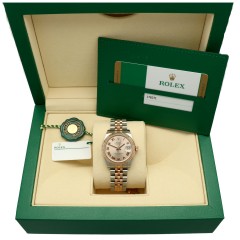 Rolex Datejust 31 Everose Goud/Staal Ref.178271