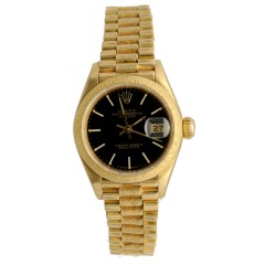 Rolex Lady-Datejust 26mm Bark 18K. Goud Ref.69178