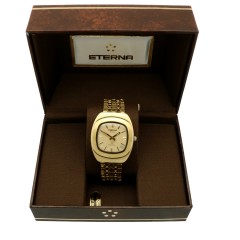 Eterna Sonic Electronic Vintage 18 K. Goud