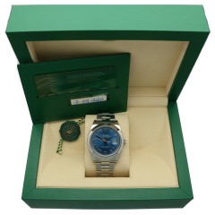 Rolex Datejust 41 ''Blue/Roman Index'' Ref.126300 