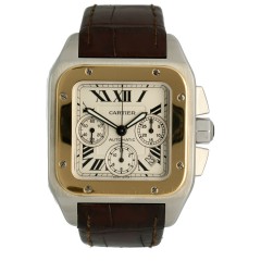 Cartier Santos 100 Xl Chronograph Ref.2740 