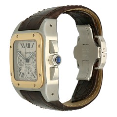 Cartier Santos 100 Xl Chronograph Ref.2740 