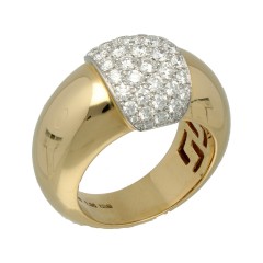 18 Krt gouden Briljant ring 1.35 Ct