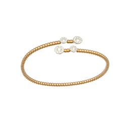 18 Krt Rosé gouden armband met Briljant 0.90 Ct