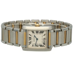 Cartier Tank Francaise Goud/Staal Ref.2301 