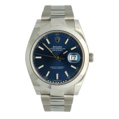 Rolex Datejust 41 Blue Index Ref.126300