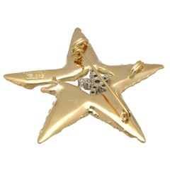 14 krt gouden Broche 