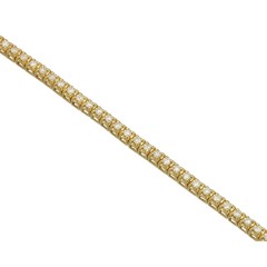 18Krt. gouden Tennisarmband  met Diamant. 1.03Ct. 