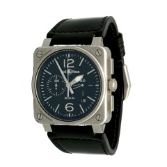 Bell & Ross BR03-94 Chronograaf Staal 