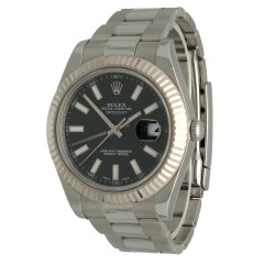 Rolex Datejust II Ref.116334 Black Index 