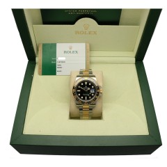 Rolex GMT-Master II goud/staal Ref. 116713LN