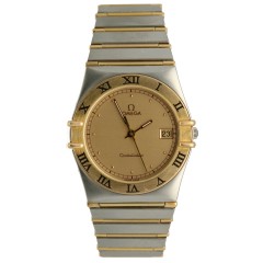 Omega Constellation Gold/Steel Quartz